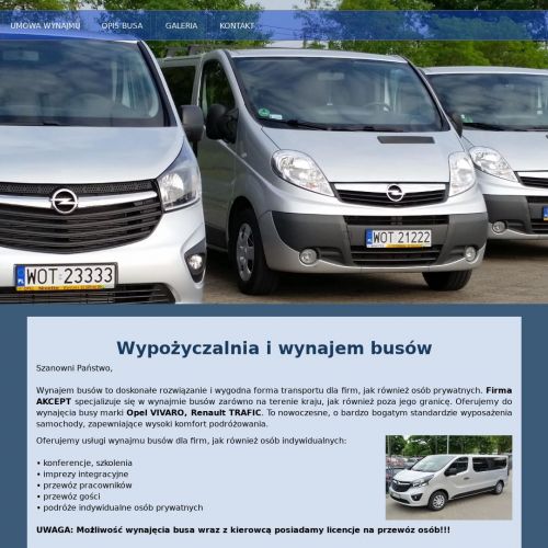 Wynajem samochodów osobowych - Warszawa