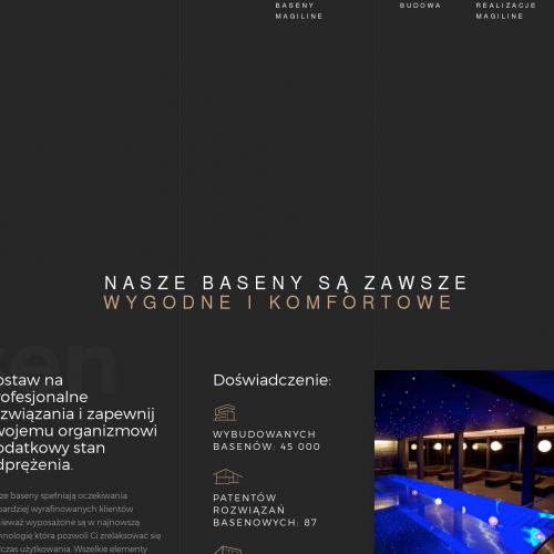 Firma budująca baseny - Kraków