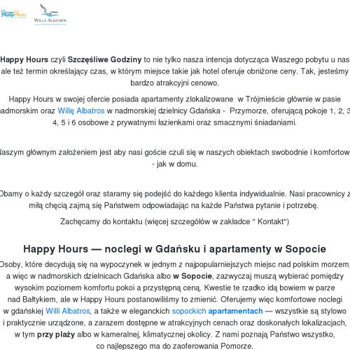 Sopot - apartamenty przy morzu