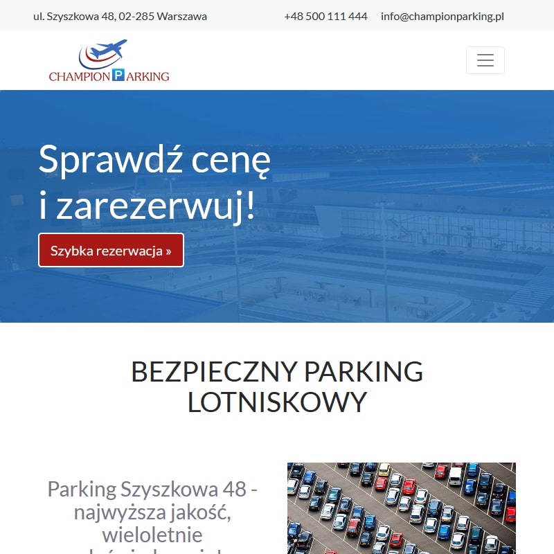 Parking szyszkowa Warszawa
