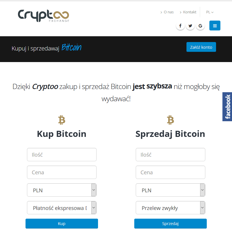 Łatwy zakup bitcoinów