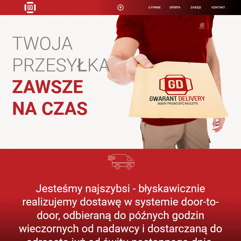 Gdańsk - przesyłki 12 godzinne