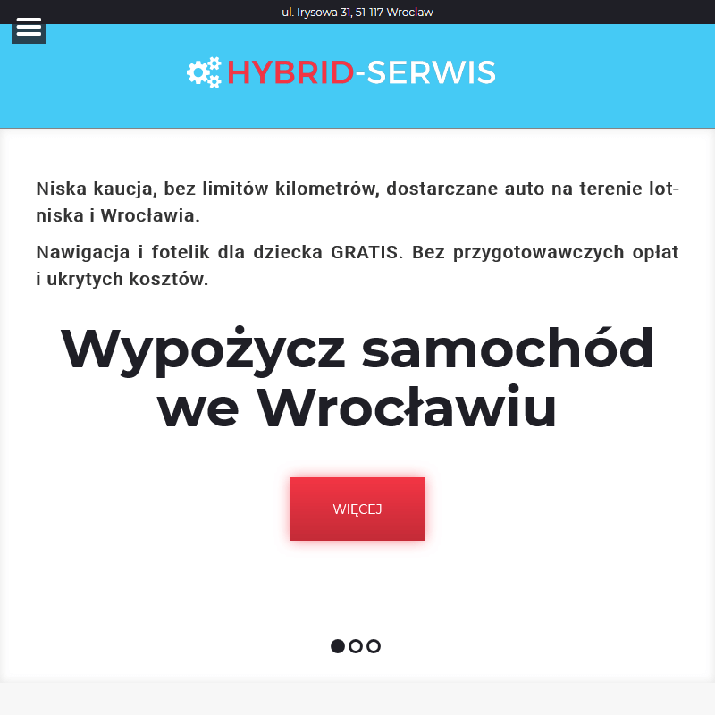 Wrocław - tani wynajem pojazdów