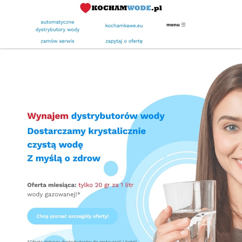 Dystrybutory wody Warszawa