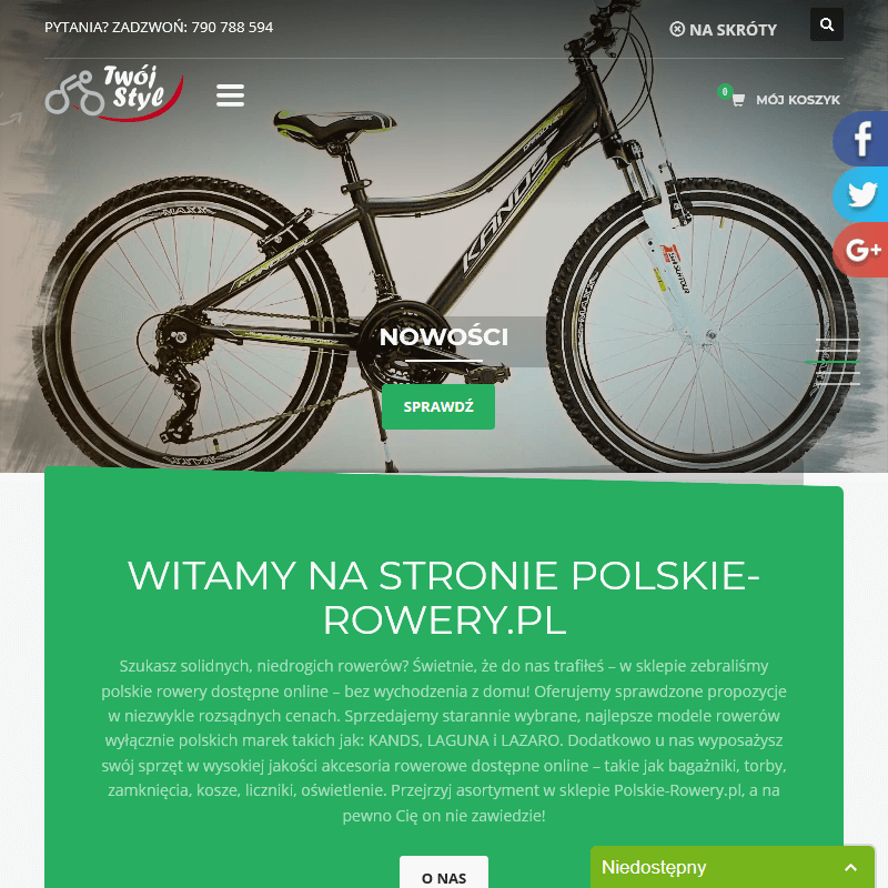 Promocje komunijne na polskie rowery