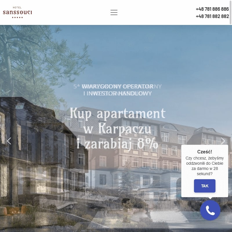 Sprzedaż apartamentów - Karpacz